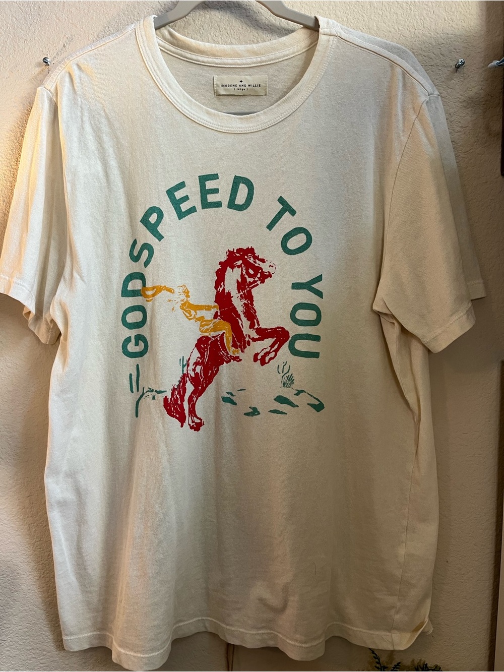 Imogene and Willie - God Speed Tee - Size L